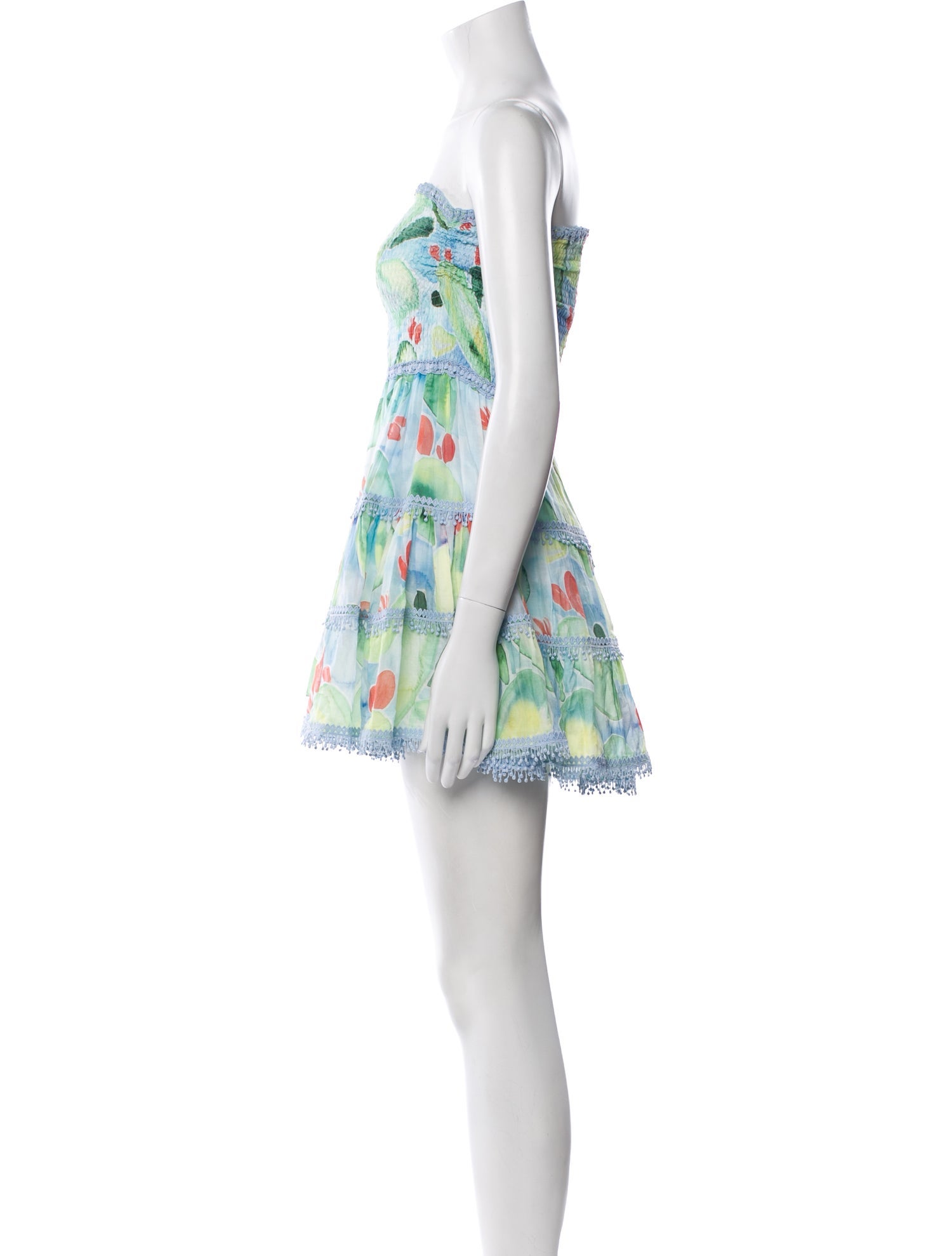 Charo Ruiz Floral Print Mini Dress