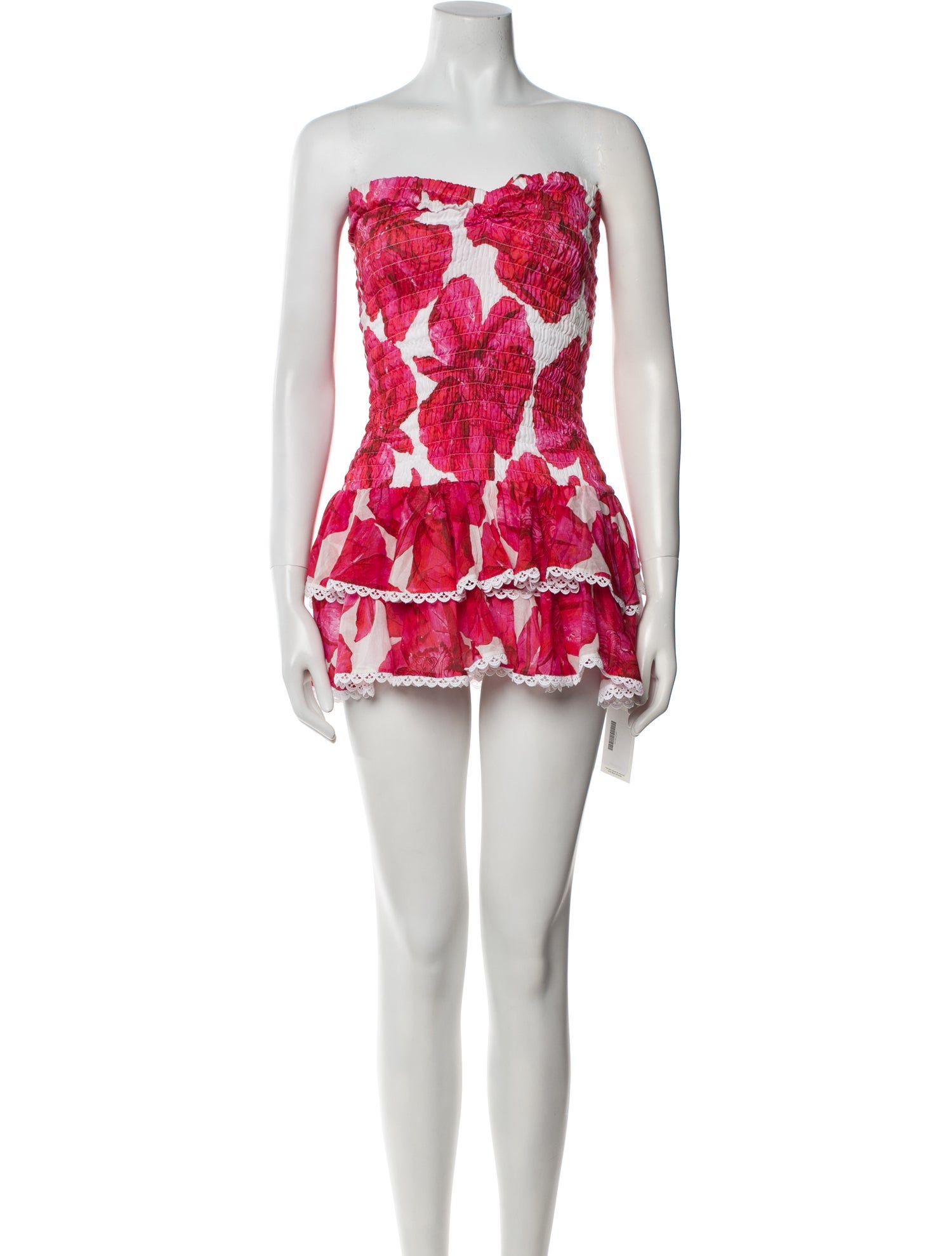 Charo Ruiz Floral Print Mini Dress