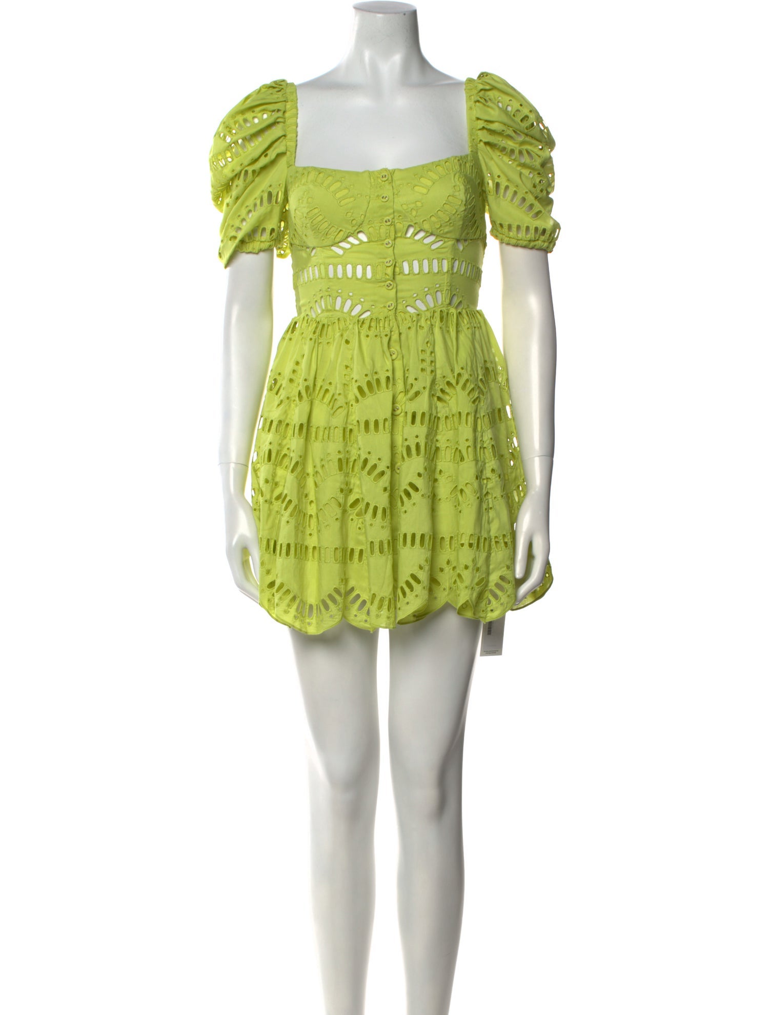 Charo Ruiz Lace Pattern Mini Dress