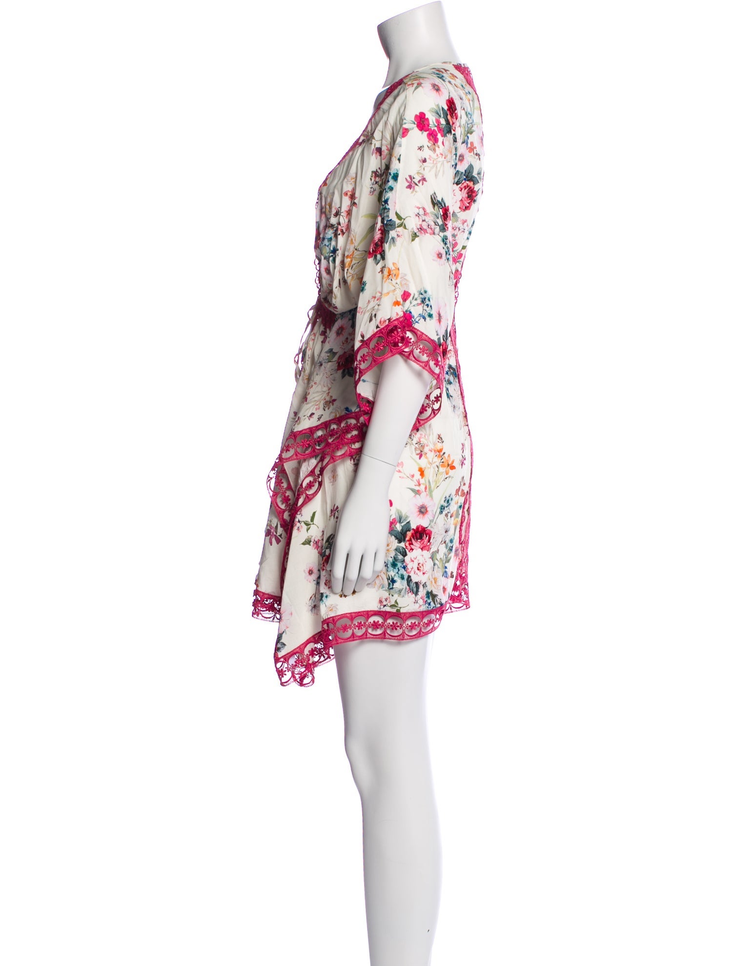 Charo Ruiz Floral Print Mini Dress