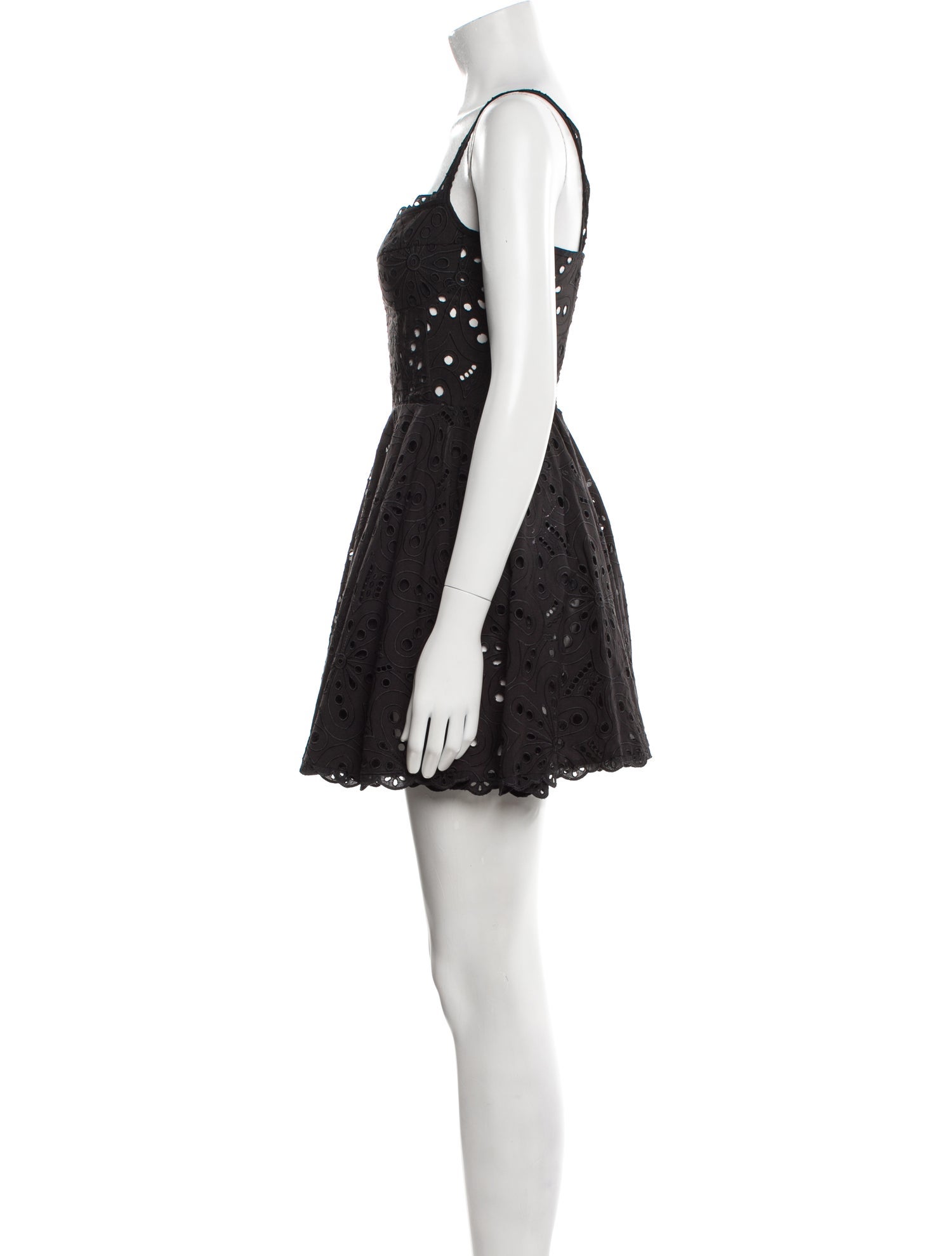 Charo Ruiz Square Neckline Mini Dress