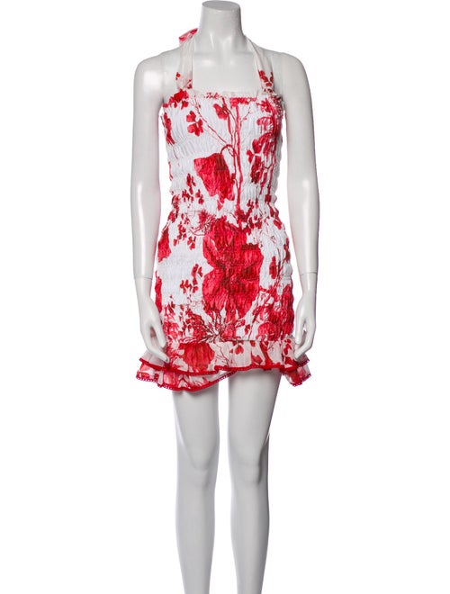 Charo Ruiz Floral Print Mini Dress