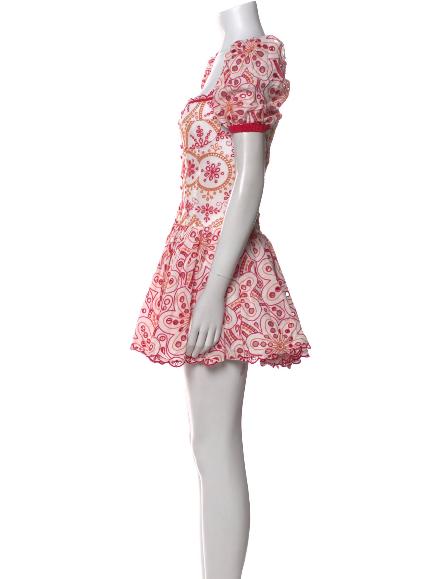 Charo Ruiz Floral Print Mini Dress