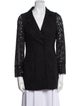 Charo Ruiz Lace Pattern Blazer