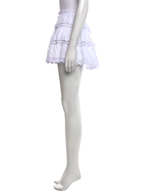 Charo Ruiz Ruffle Embellishment Mini Skirt