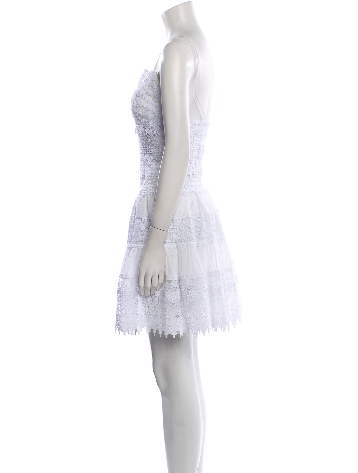 Charo Ruiz Square Neckline Mini Dress