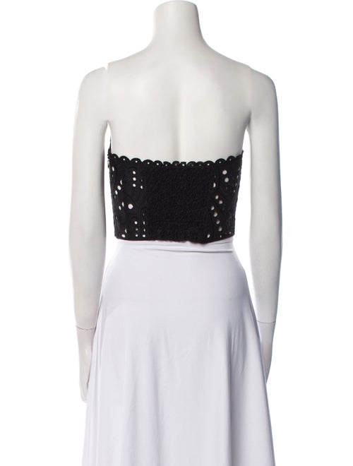 Charo Ruiz Strapless Crop Top
