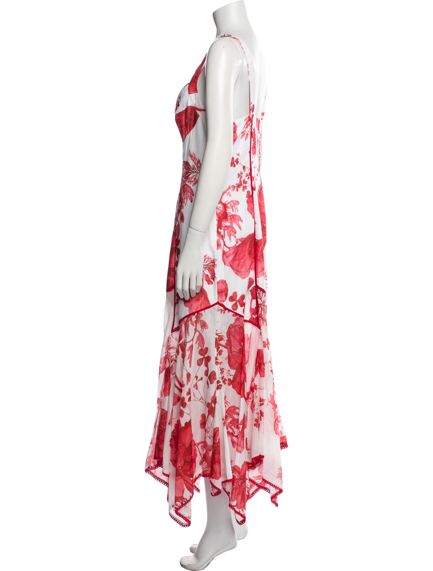 Charo Ruiz Floral Print Long Dress