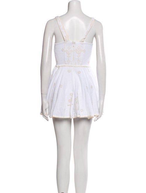 Charo Ruiz V-Neck Mini Dress