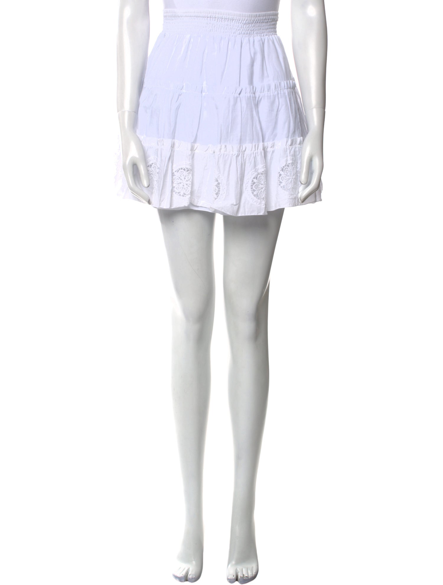 Charo Ruiz Ruffle Embellishment Mini Skirt w/ Tags