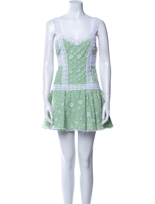 Charo Ruiz Floral Print Mini Dress