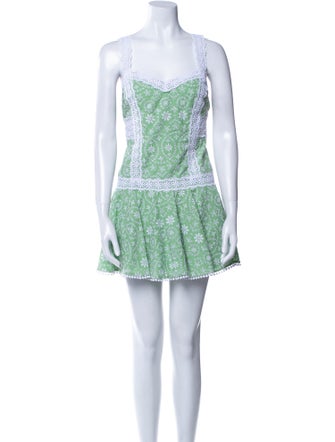 Charo Ruiz Printed Mini Dress