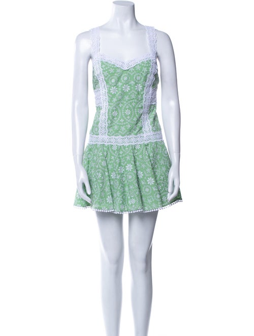 Charo Ruiz Printed Mini Dress