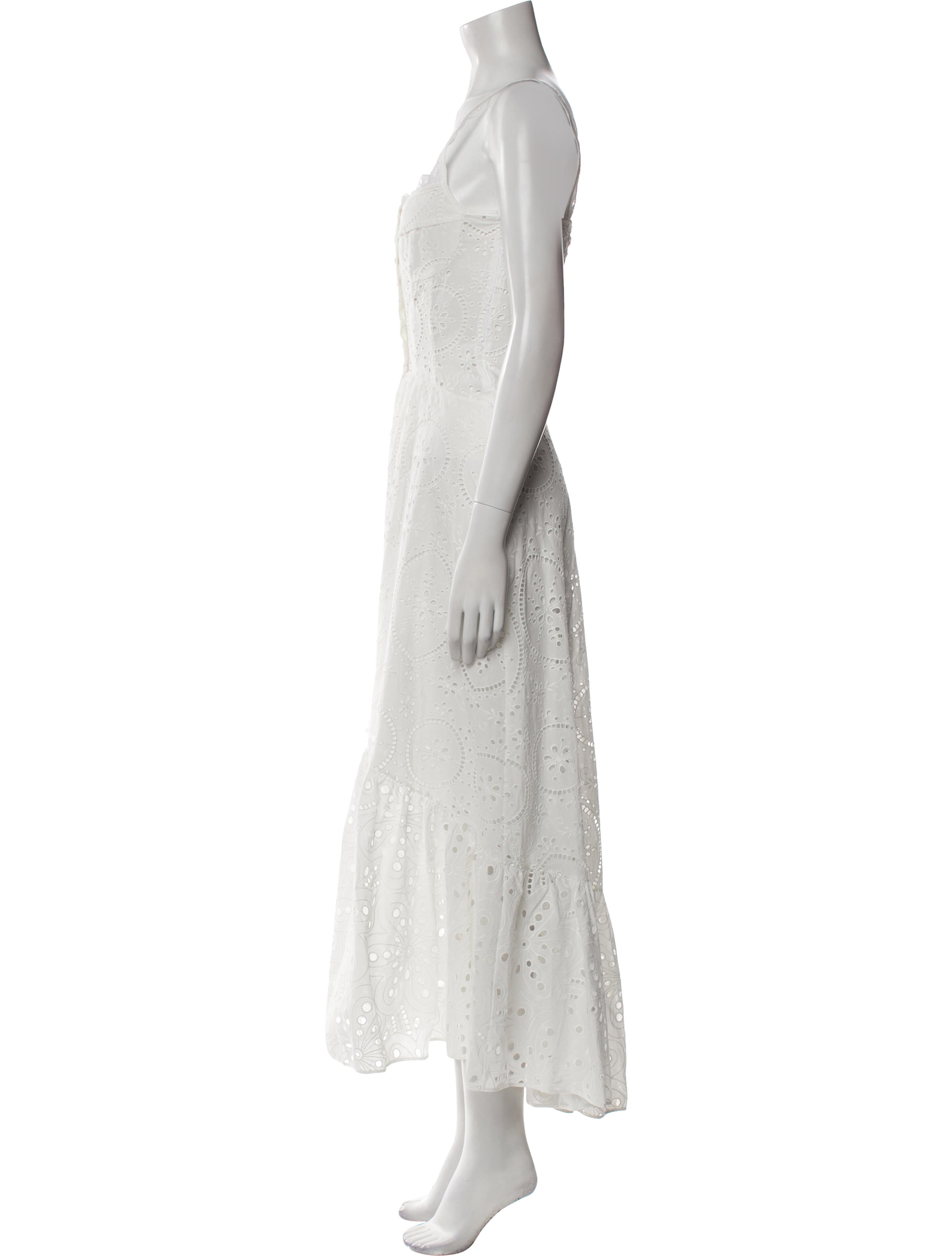 Charo Ruiz Square Neckline Long Dress