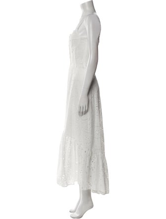 Charo Ruiz Square Neckline Long Dress