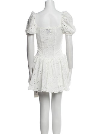 Charo Ruiz Square Neckline Mini Dress