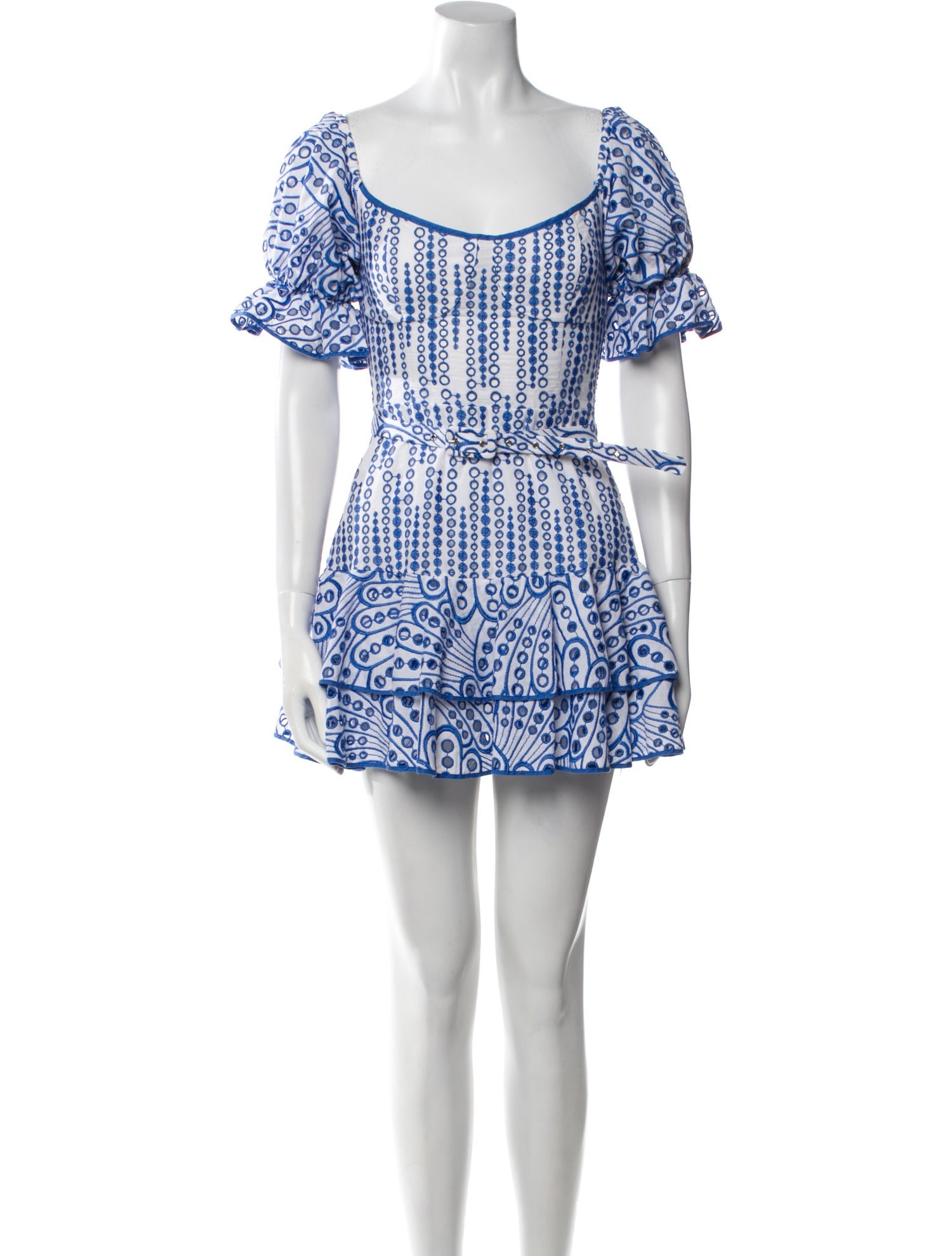 Charo Ruiz Printed Mini Dress