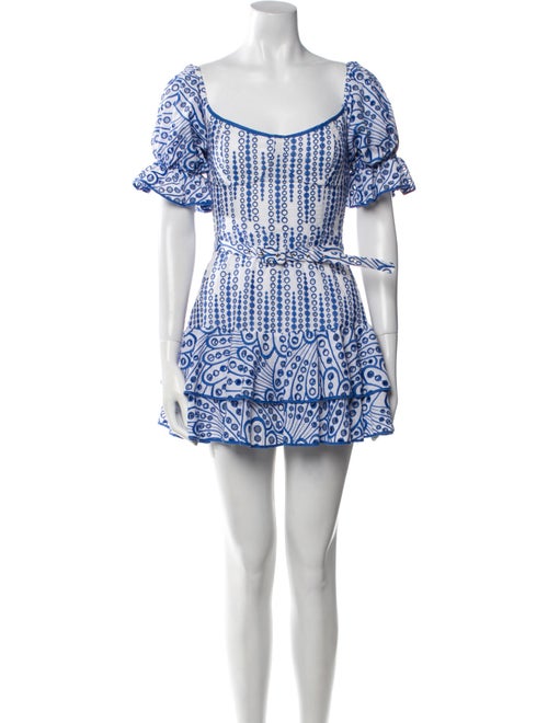 Charo Ruiz Printed Mini Dress