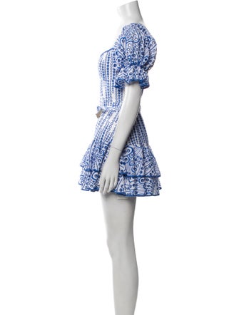 Charo Ruiz Printed Mini Dress