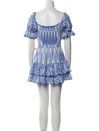 Charo Ruiz Printed Mini Dress
