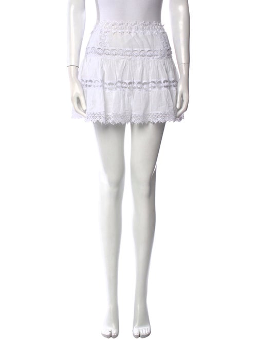 Charo Ruiz Ruffle Embellishment Mini Skirt