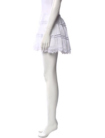 Charo Ruiz Ruffle Embellishment Mini Skirt