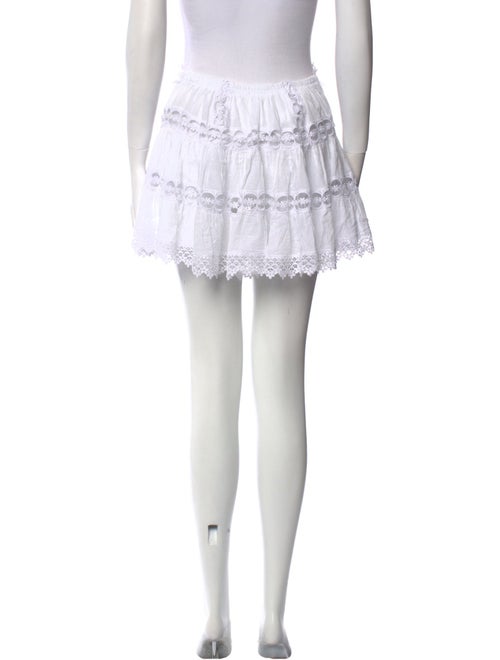 Charo Ruiz Ruffle Embellishment Mini Skirt