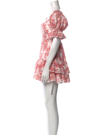 Charo Ruiz Floral Print Mini Dress