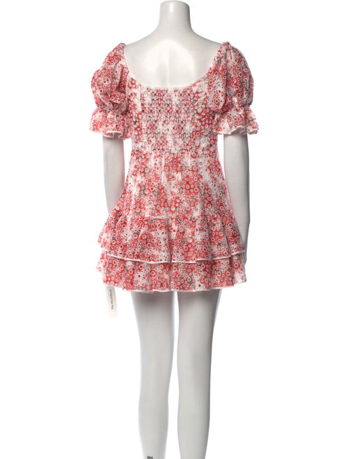 Charo Ruiz Floral Print Mini Dress