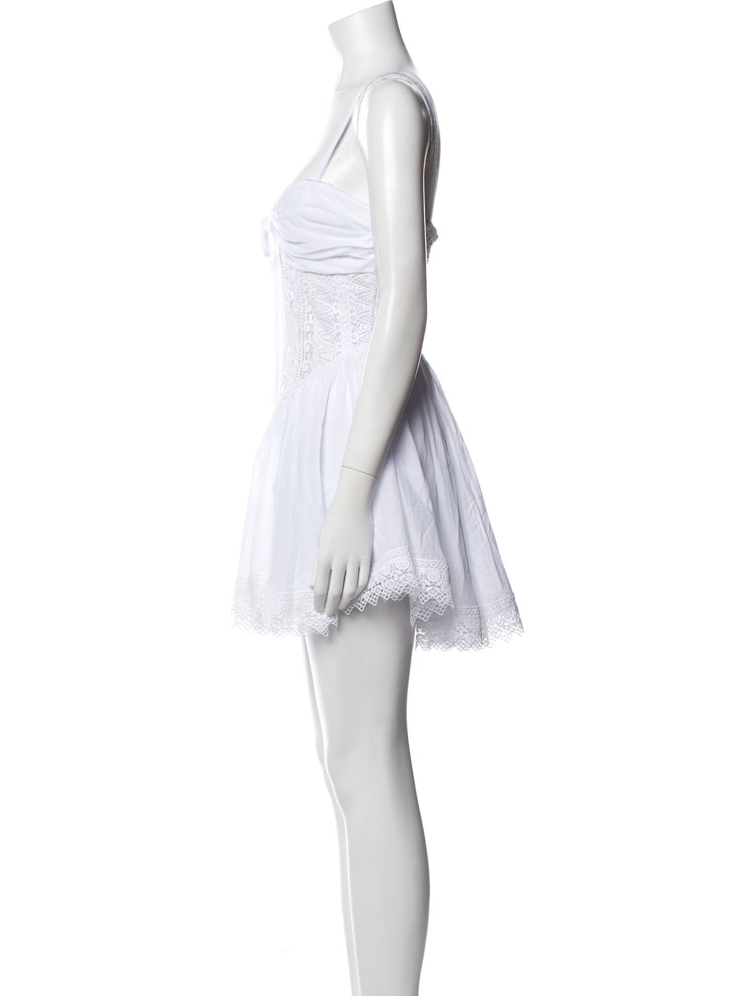 Charo Ruiz Square Neckline Mini Dress