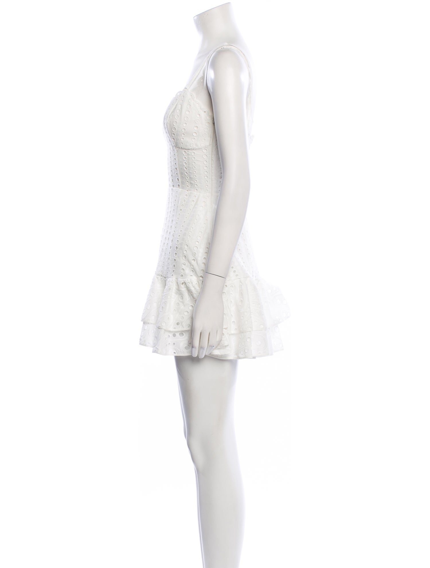 Charo Ruiz V-Neck Mini Dress