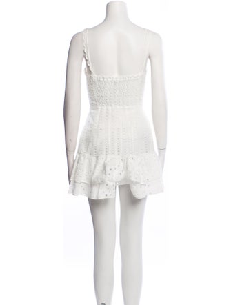 Charo Ruiz V-Neck Mini Dress