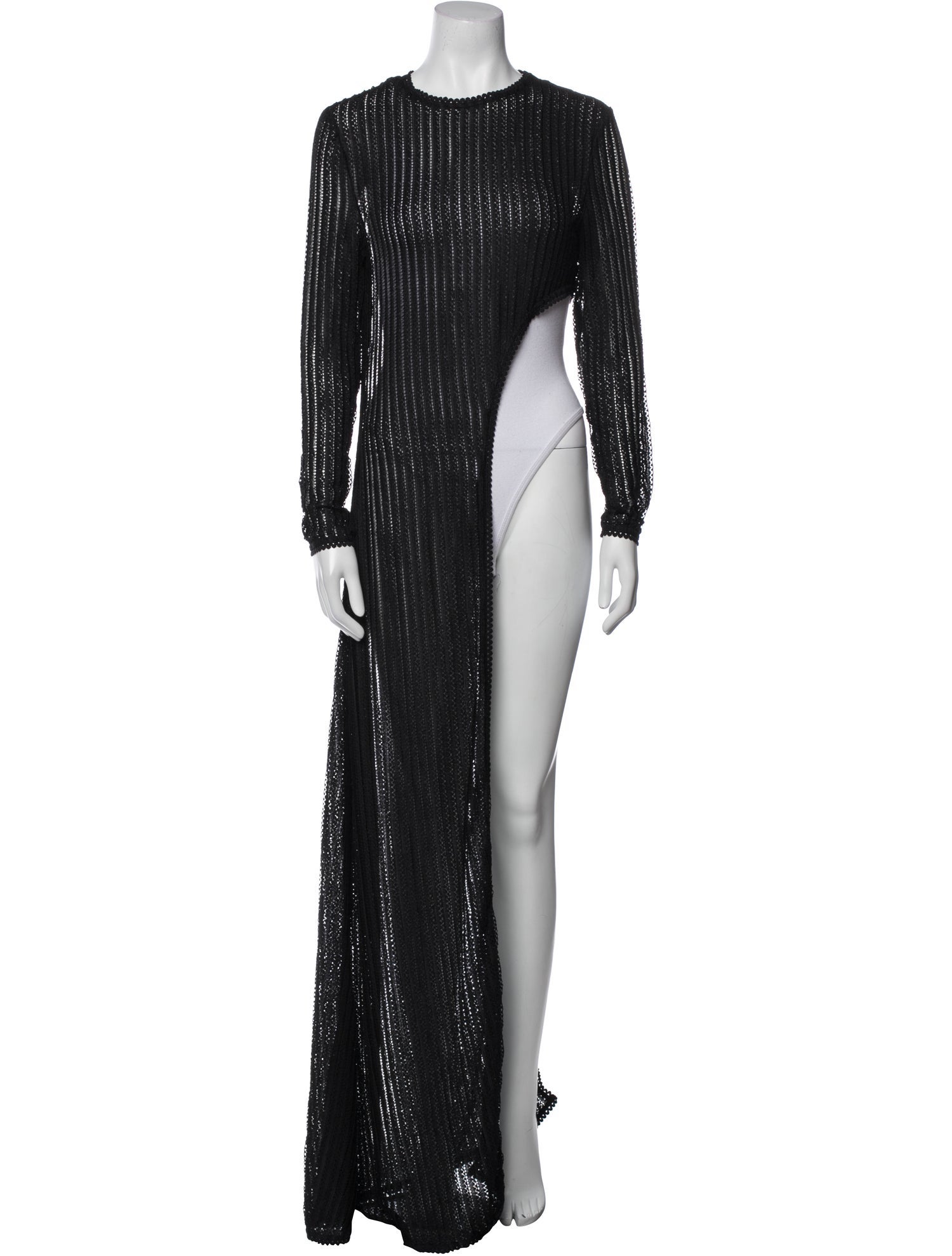 Charo Ruiz Crew Neck Long Dress