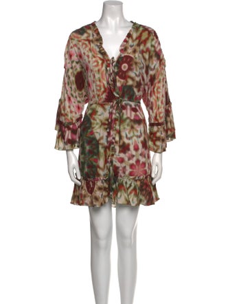 Charo Ruiz Printed Mini Dress