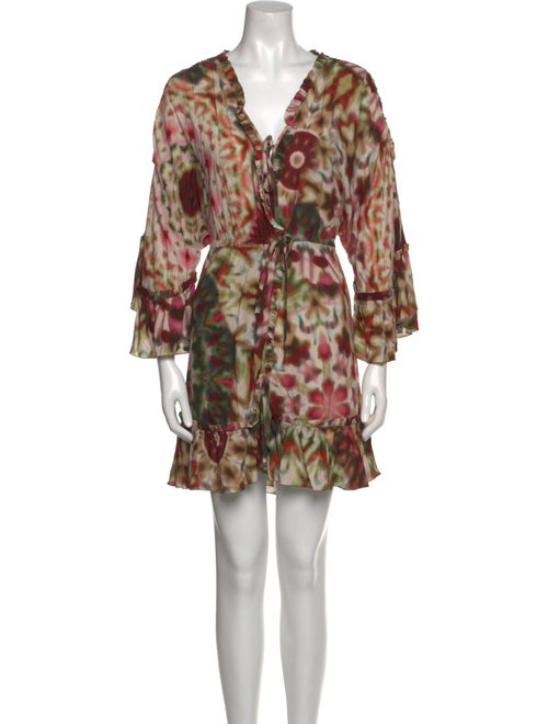 Charo Ruiz Printed Mini Dress