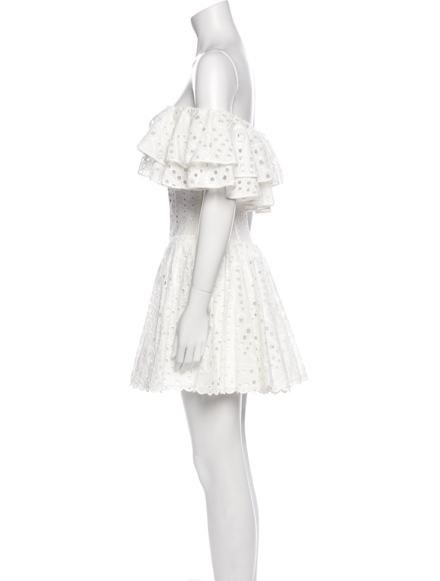 Charo Ruiz Off-The-Shoulder Mini Dress