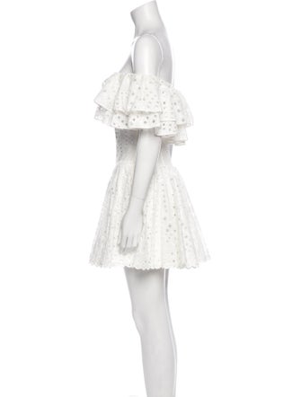 Charo Ruiz Off-The-Shoulder Mini Dress