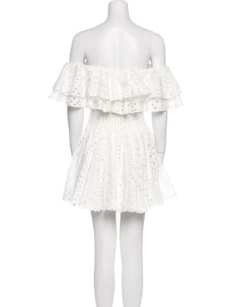 Charo Ruiz Off-The-Shoulder Mini Dress