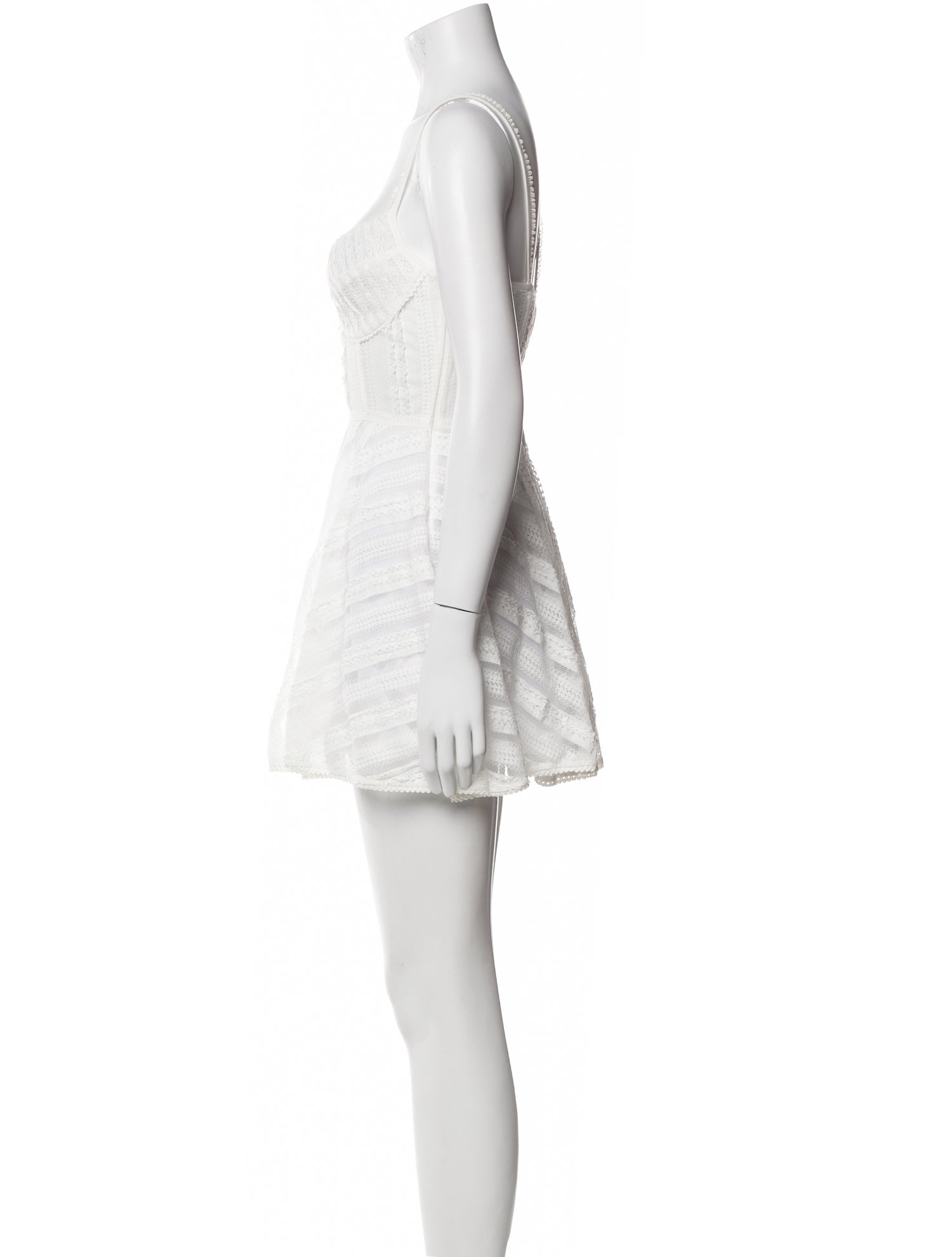 Charo Ruiz Square Neckline Mini Dress