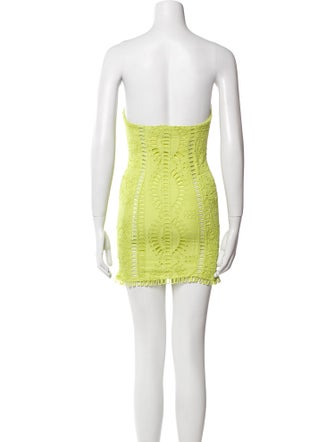 Charo Ruiz Strapless Mini Dress