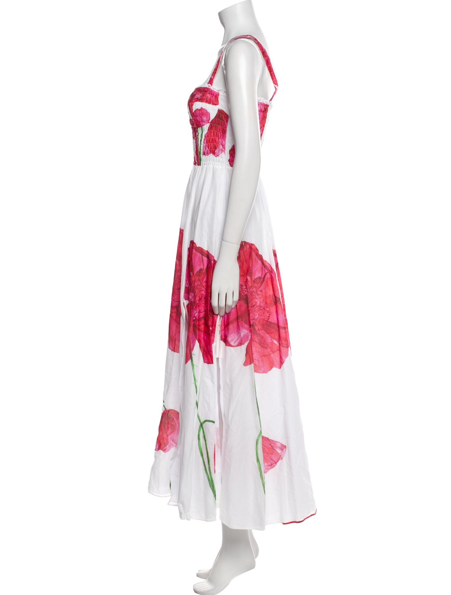 Charo Ruiz Floral Print Long Dress