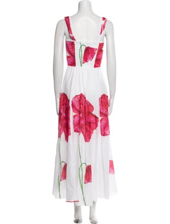 Charo Ruiz Floral Print Long Dress