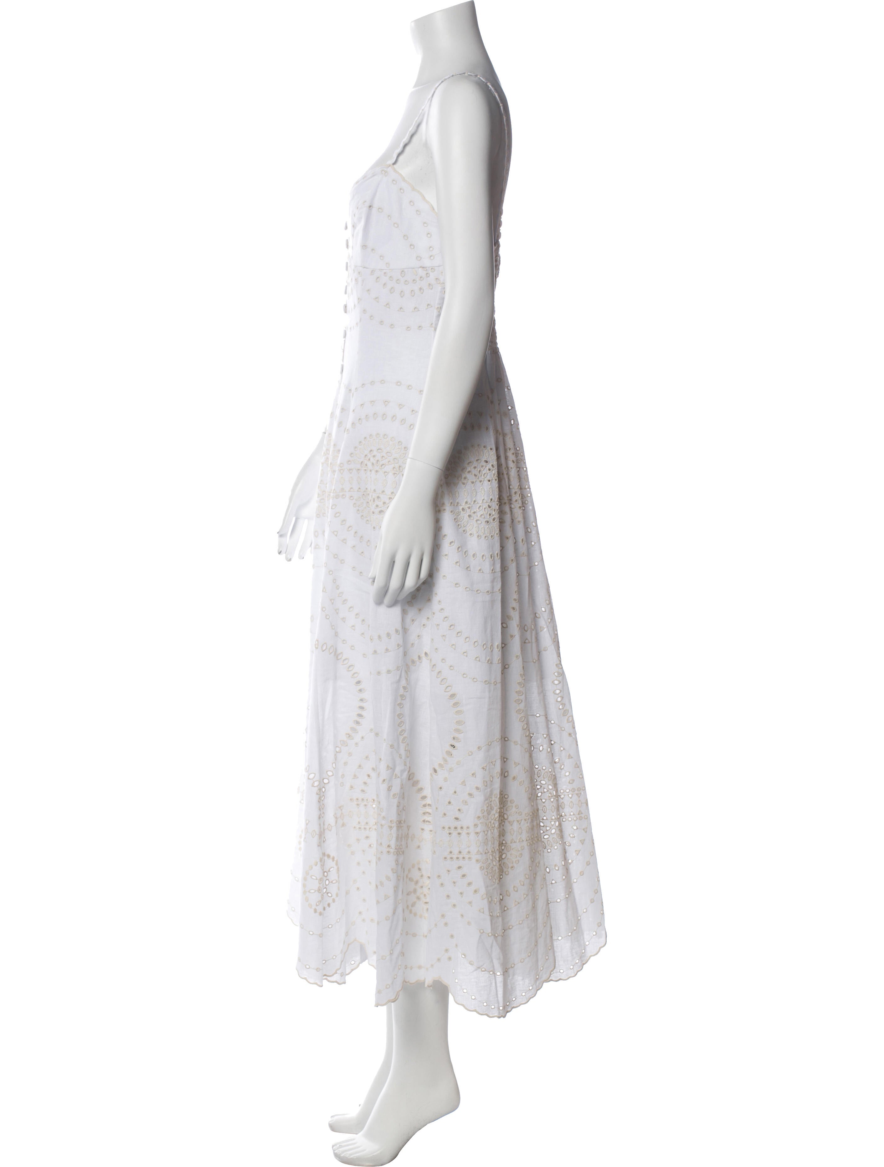 Charo Ruiz Lace Pattern Long Dress w/ Tags