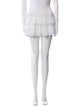 Charo Ruiz Eyelet Trim Mini Skirt