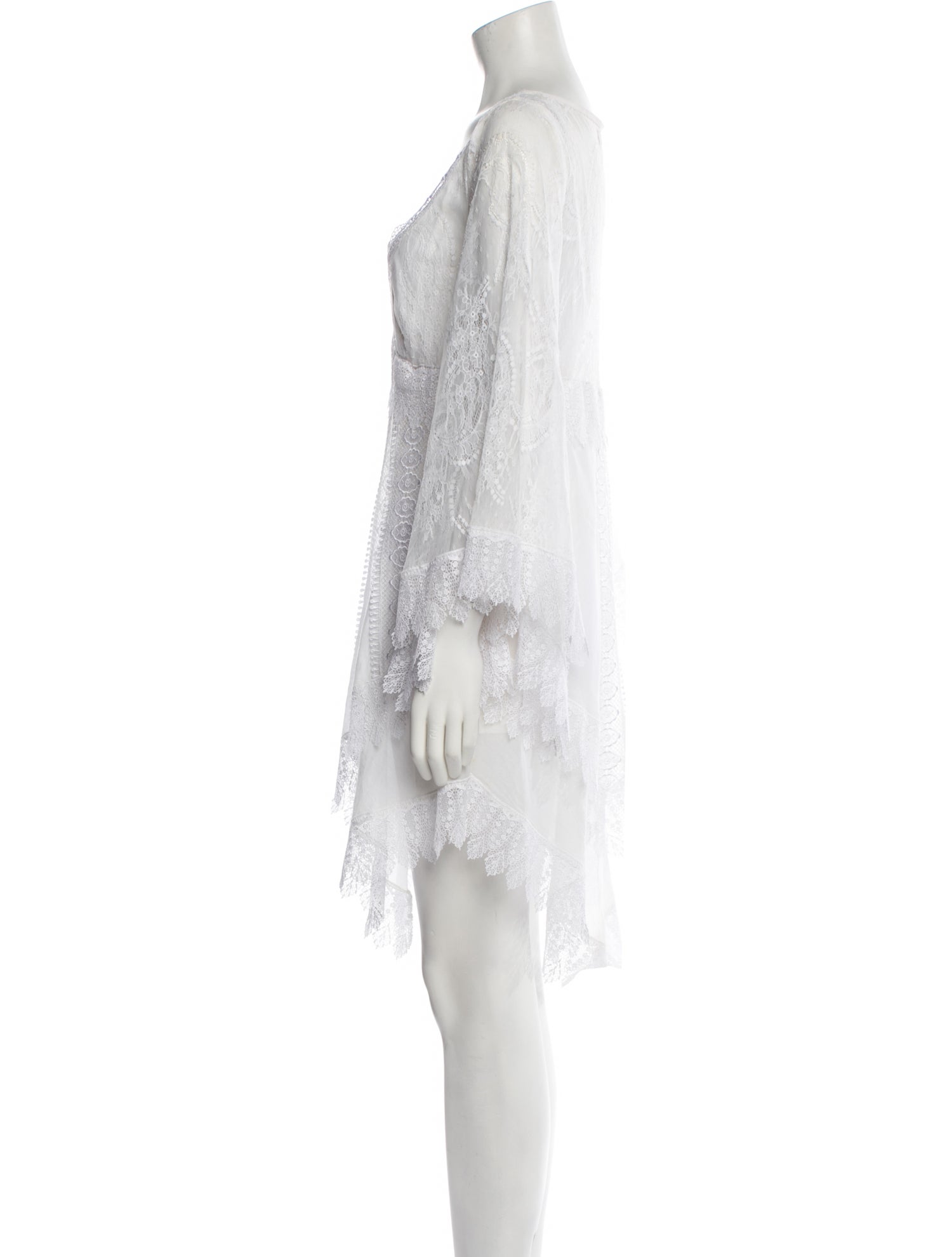 Charo Ruiz Lace Pattern Knee-Length Dress