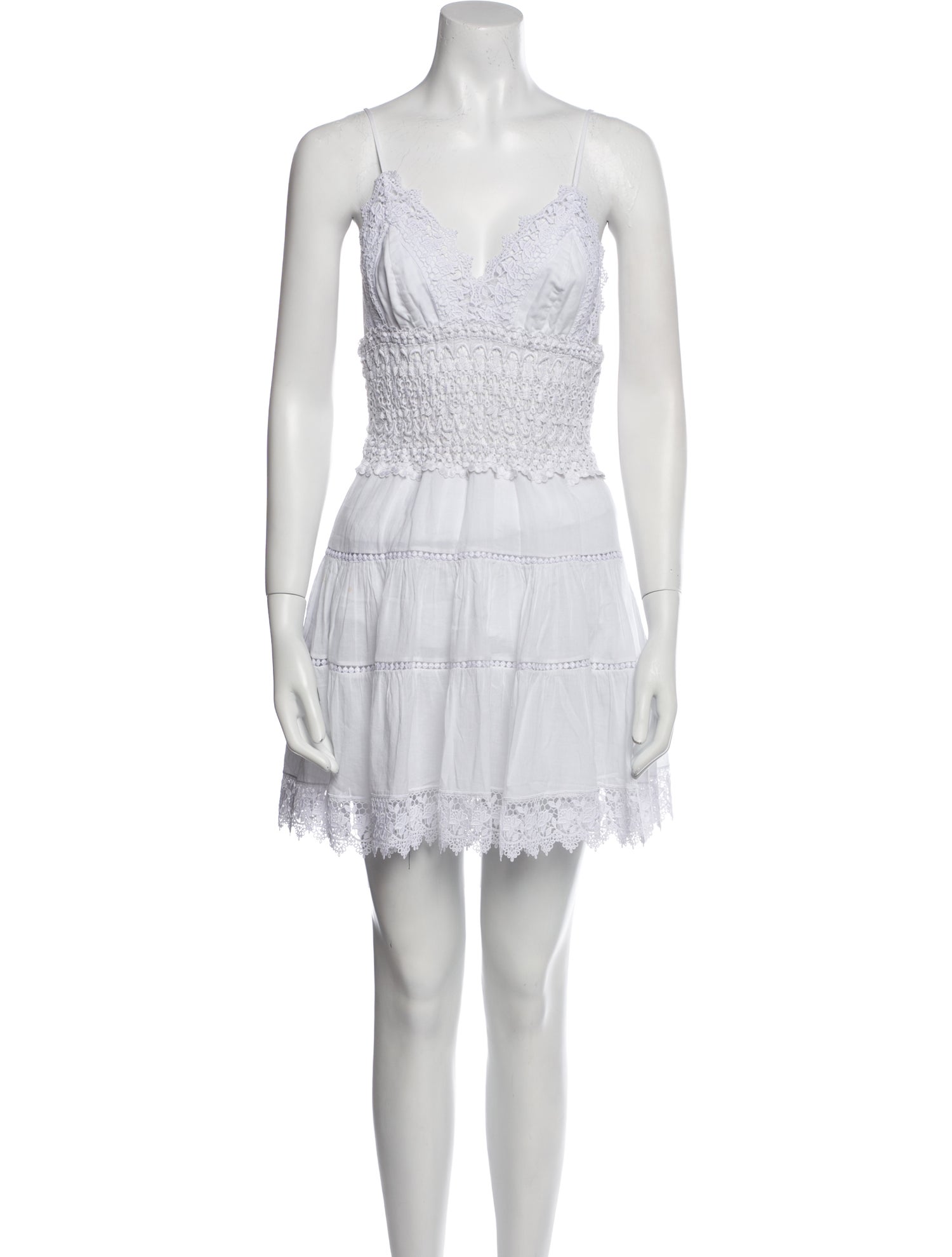 Charo Ruiz V-Neck Mini Dress