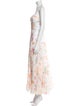 Charo Ruiz Floral Print Long Dress
