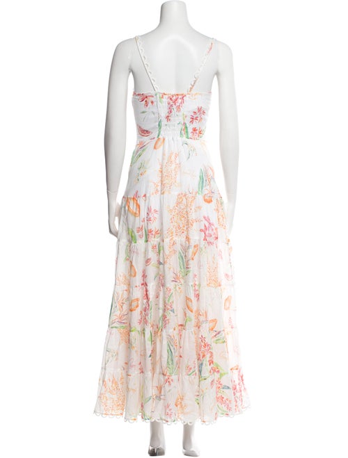 Charo Ruiz Floral Print Long Dress