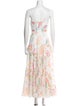 Charo Ruiz Floral Print Long Dress