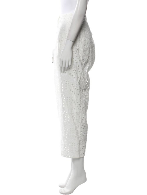 Charo Ruiz Eyelet Straight Leg Pants